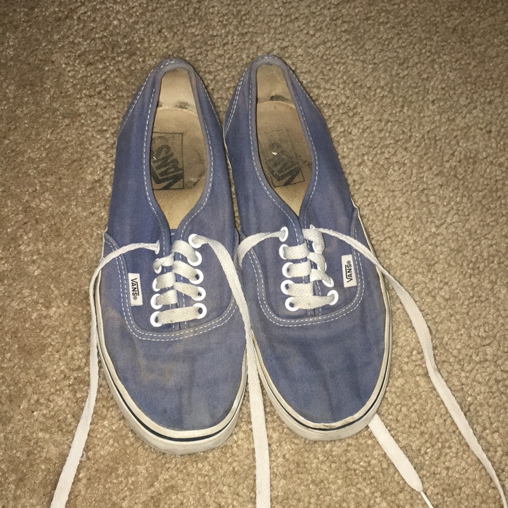 Blue Vans Authentic
